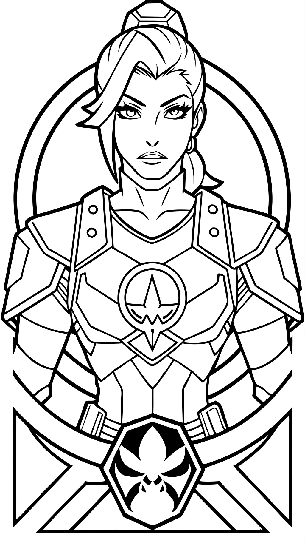 coloring pages overwatch